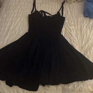 Garage Navy Blue mini dress